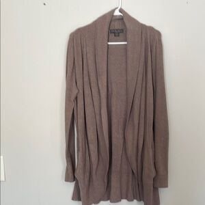 Barefoot Dreams Taupe Open Cardigan